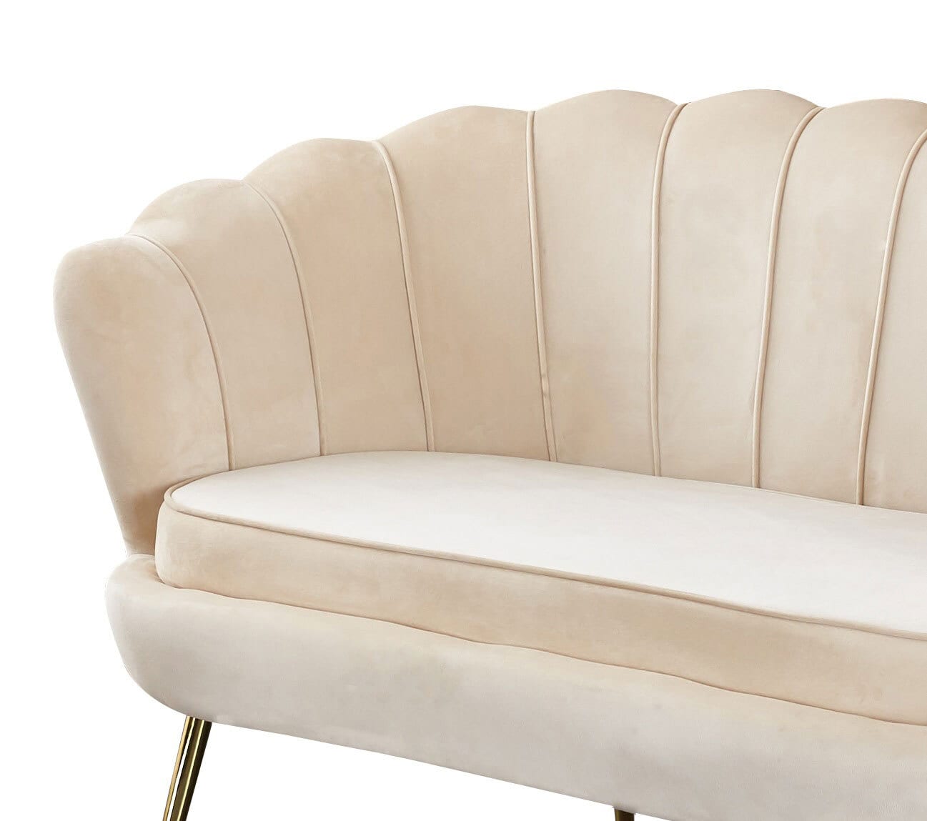 Sofa 2-Sitzer beige