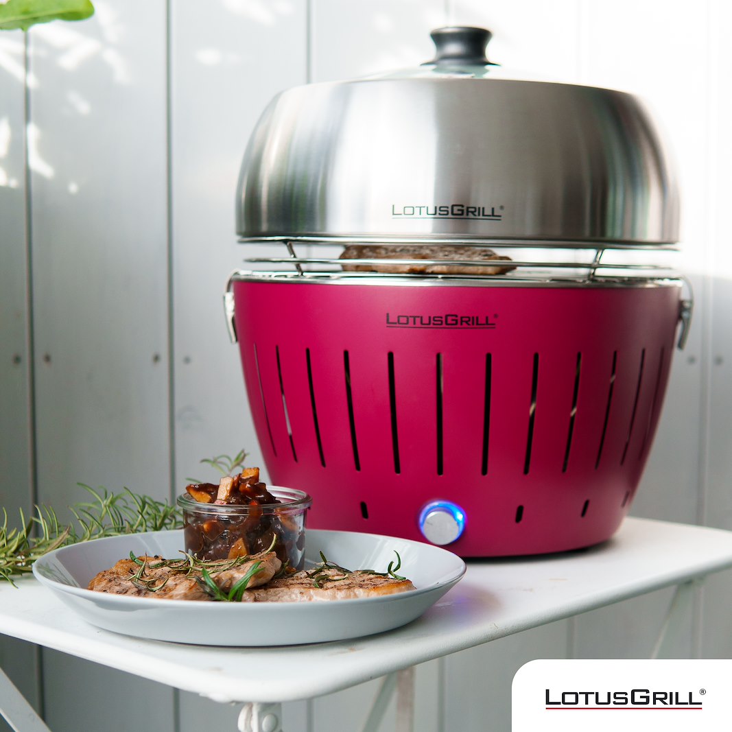 Lotus grill small G 280 Purple