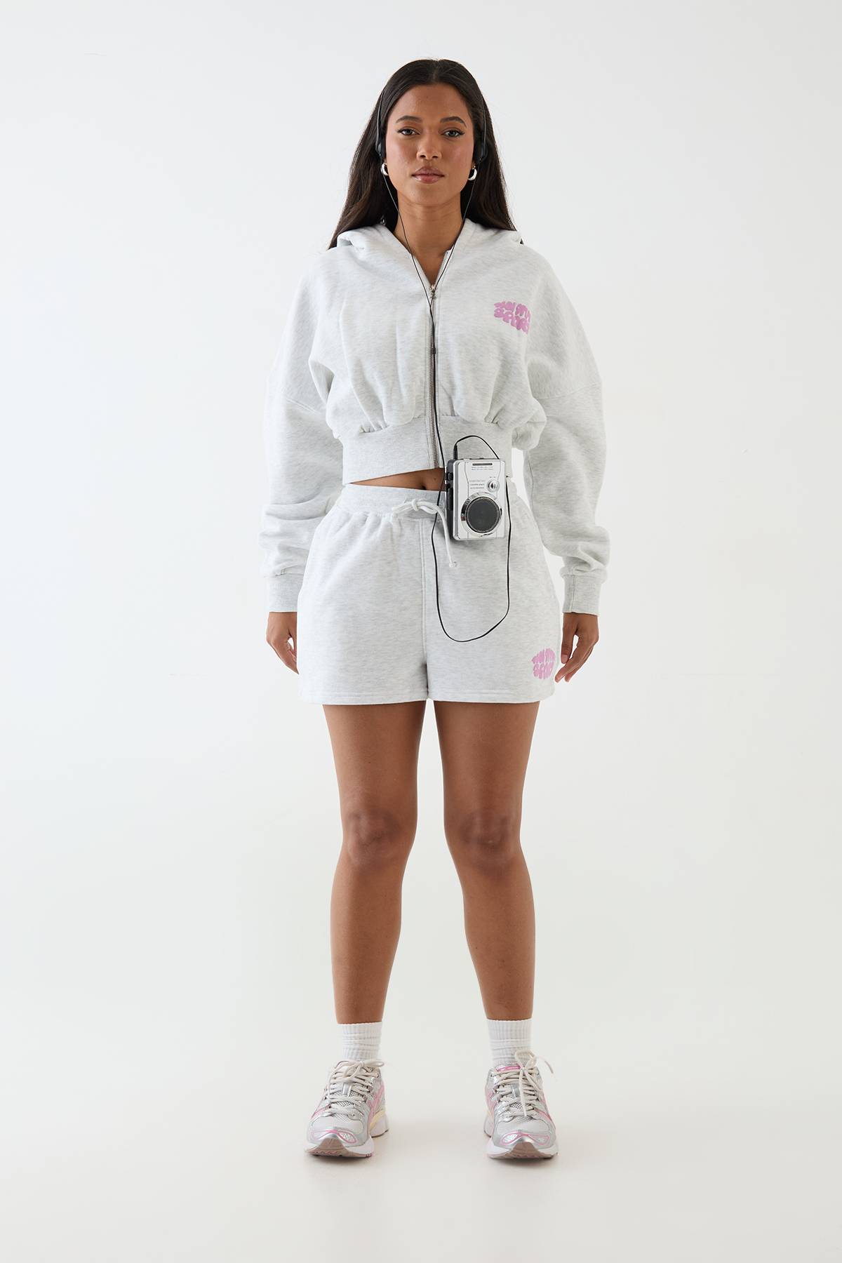 Sweat À Casynthétiqueche Court Boxy Sport Bubble Dsgn Studio