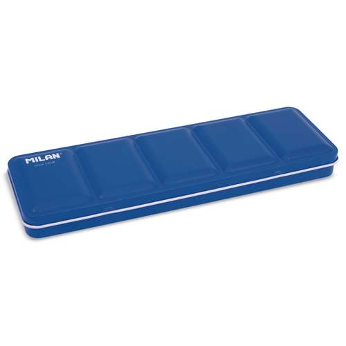 MILAN® Metallbox für Aquarellfarben, halbe Näpfchen