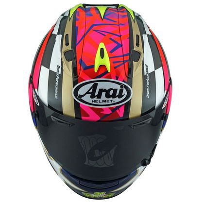 Casque Arai RX-7V EVO - SCHWANTZ 30 - Blanc