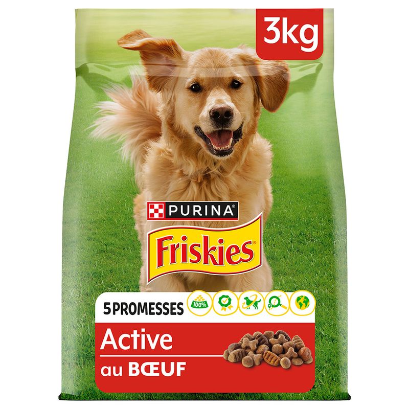 PURINA Friskies Adult Active bœuf