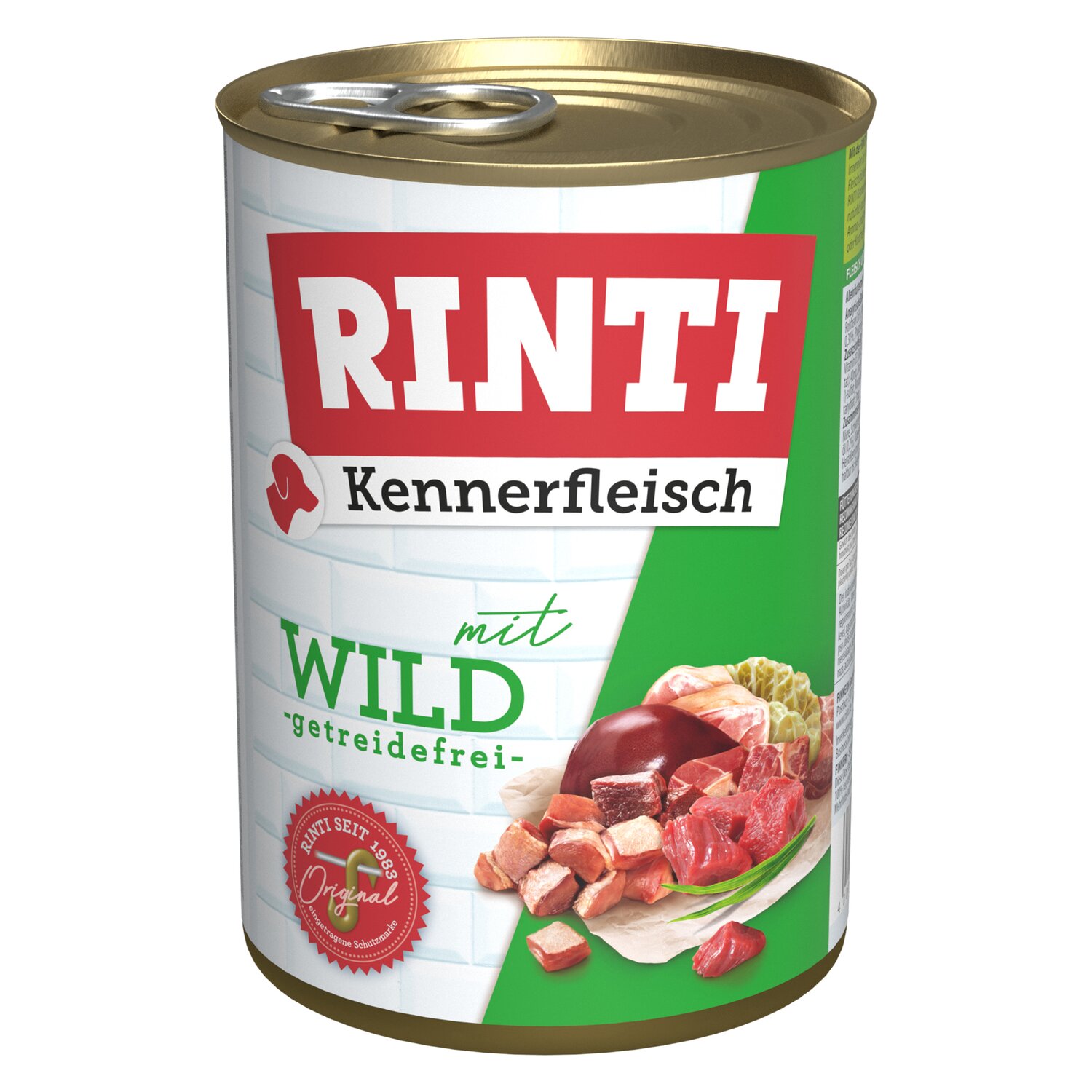RINTI Nassfutter Kennerfleisch  - Wild