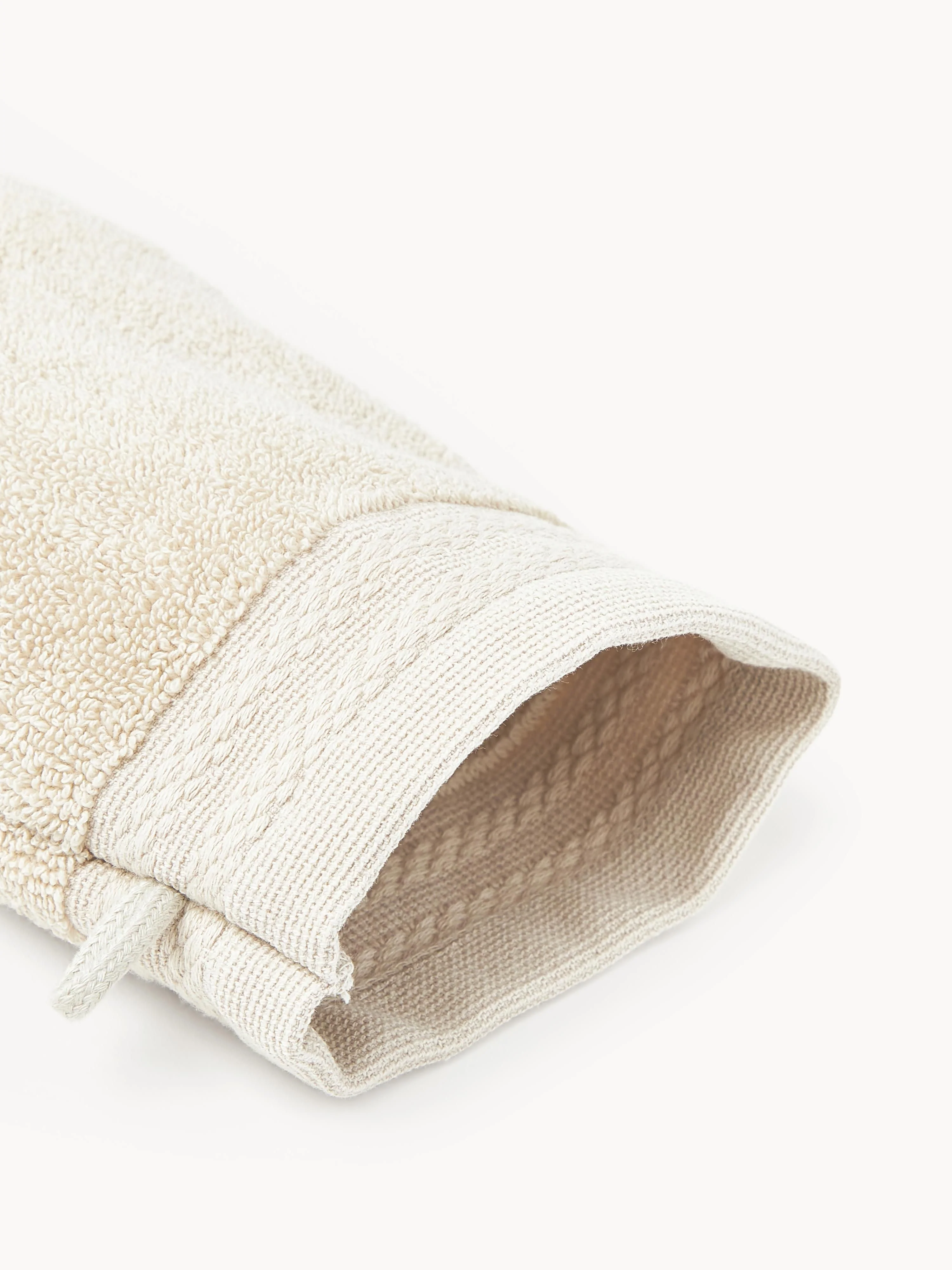 Washandschoenen Premium van biologisch katoen, 2 stuks