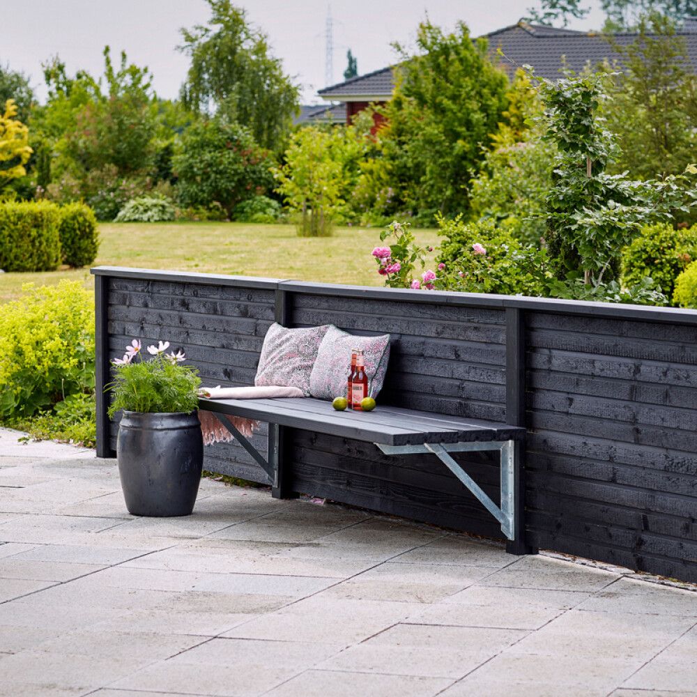 LEVEGG PLUS PLANK PROFIL PEFC SVART 174X91CM