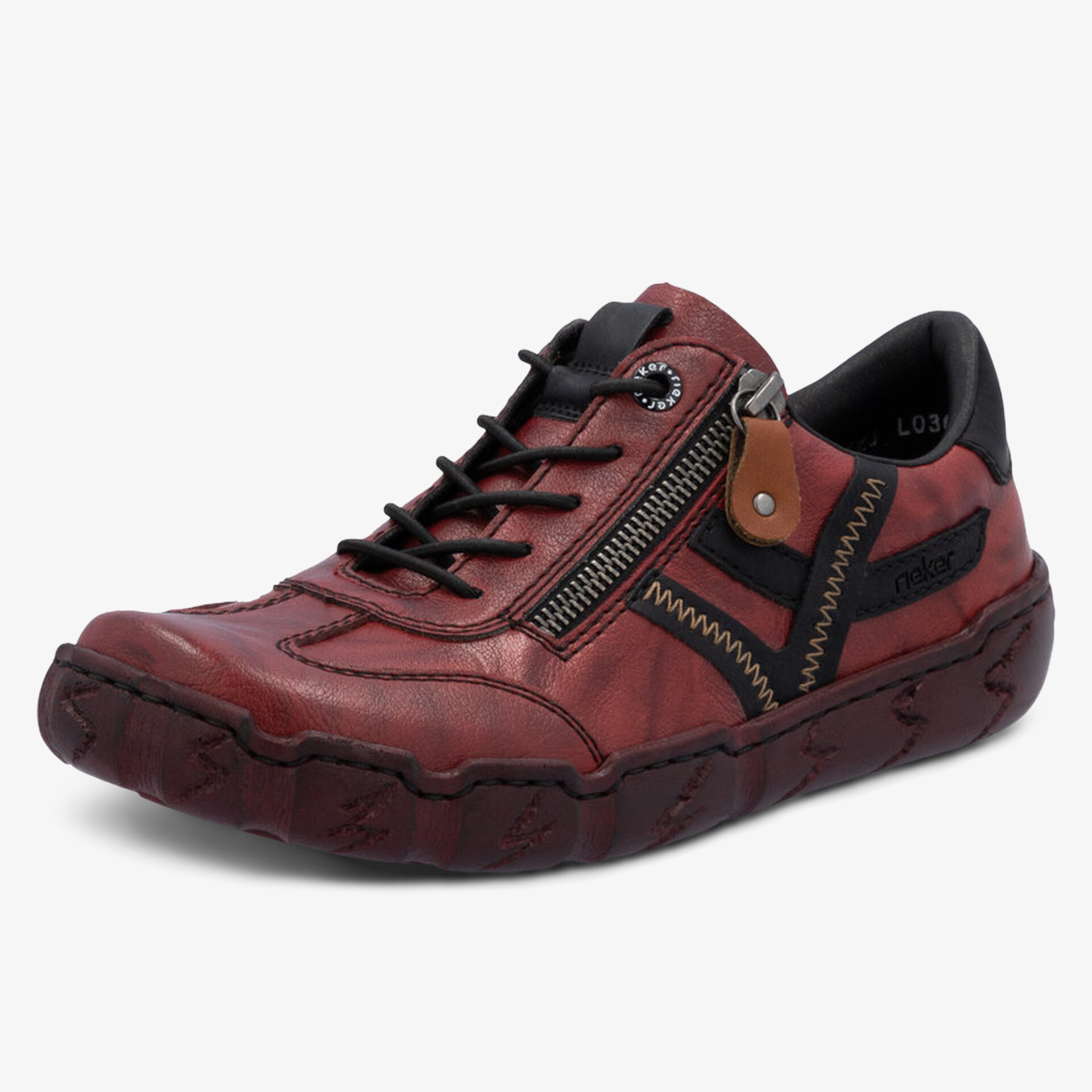 Rieker Damen Halbschuhe rot - Jetzt bei reno.de kaufen