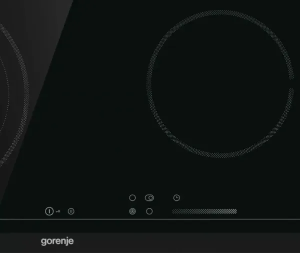 Gorenje ECS646BCSC, Sort, Indbygget, Keramisk, Keramisk, 4 zone(s), 4 zone(s)