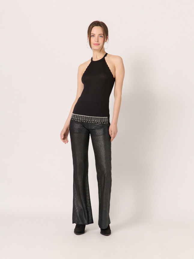 Top bijoux taille