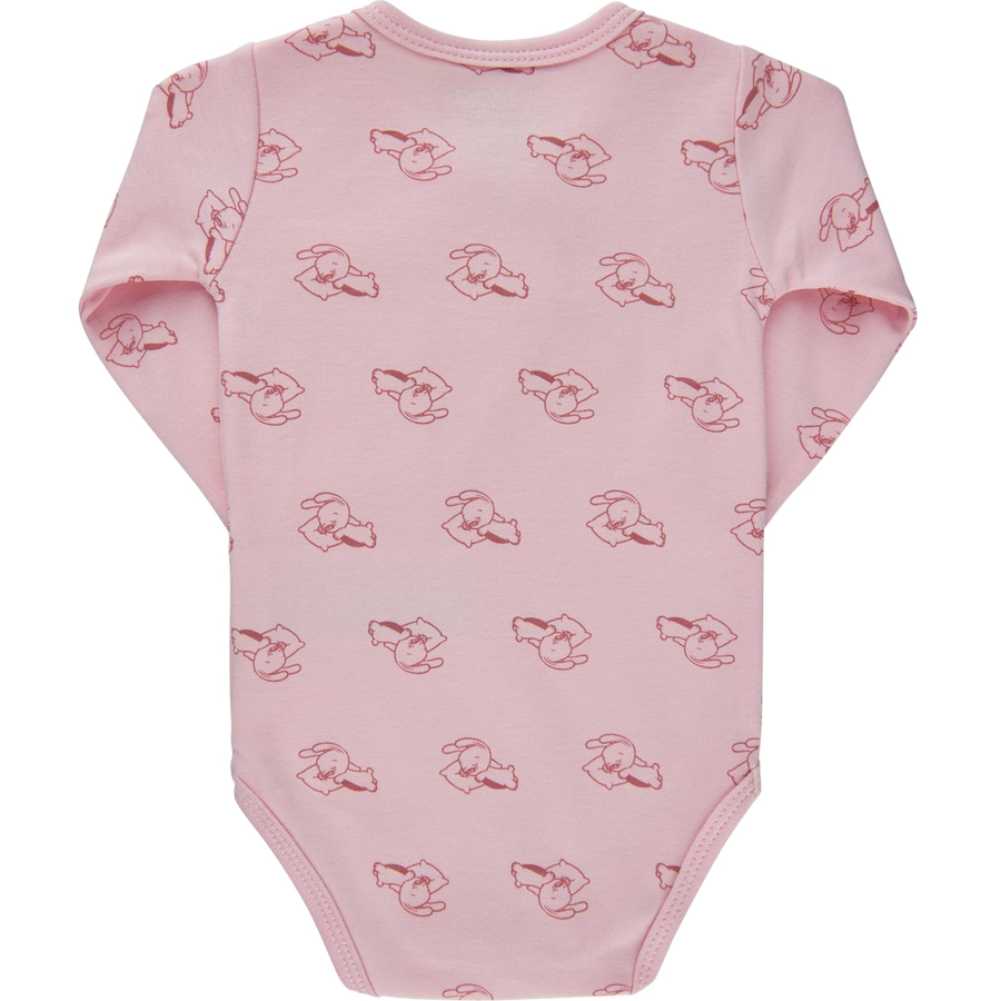 FIXONI Langarm Body Dusty Rose