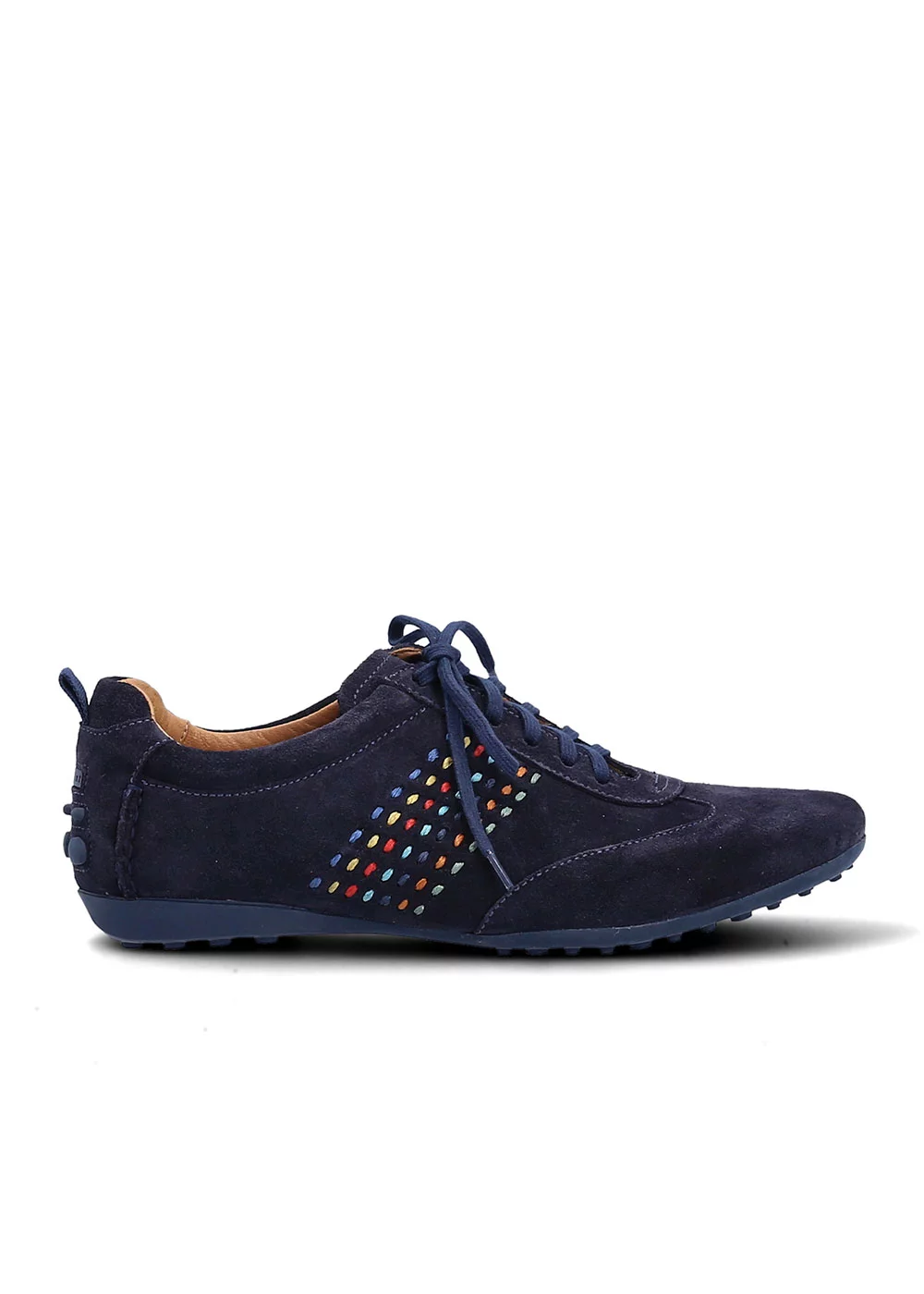 SNEAKERS VELOURS MARINE