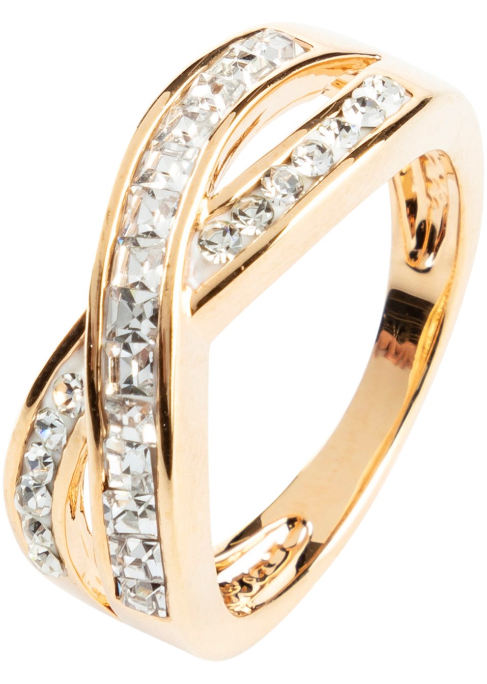 Bague avec cristaux