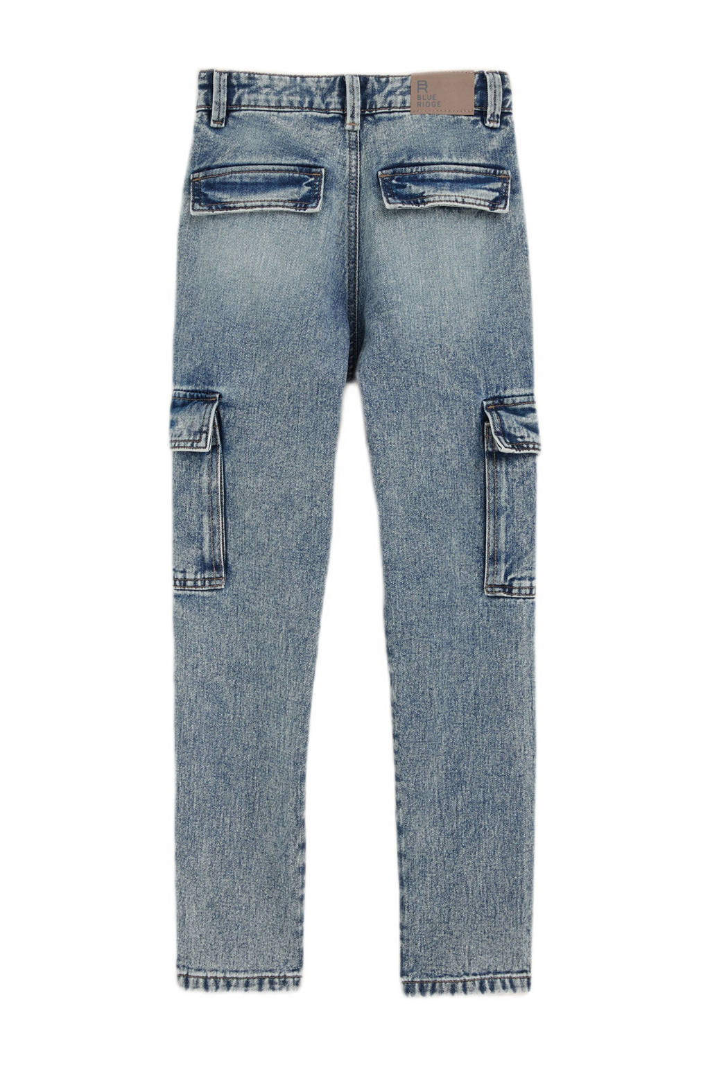 WE Fashion slim fit jeans stone denim