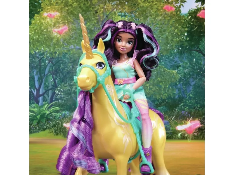 Unicorn Academy Fashion Doll Unicorn 28 cm - Leaf