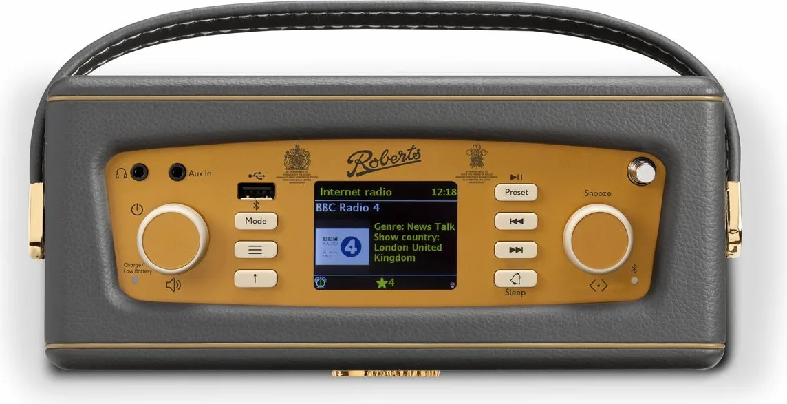 Roberts Revival iStream 3L Gris Charbon Enceintes connectées