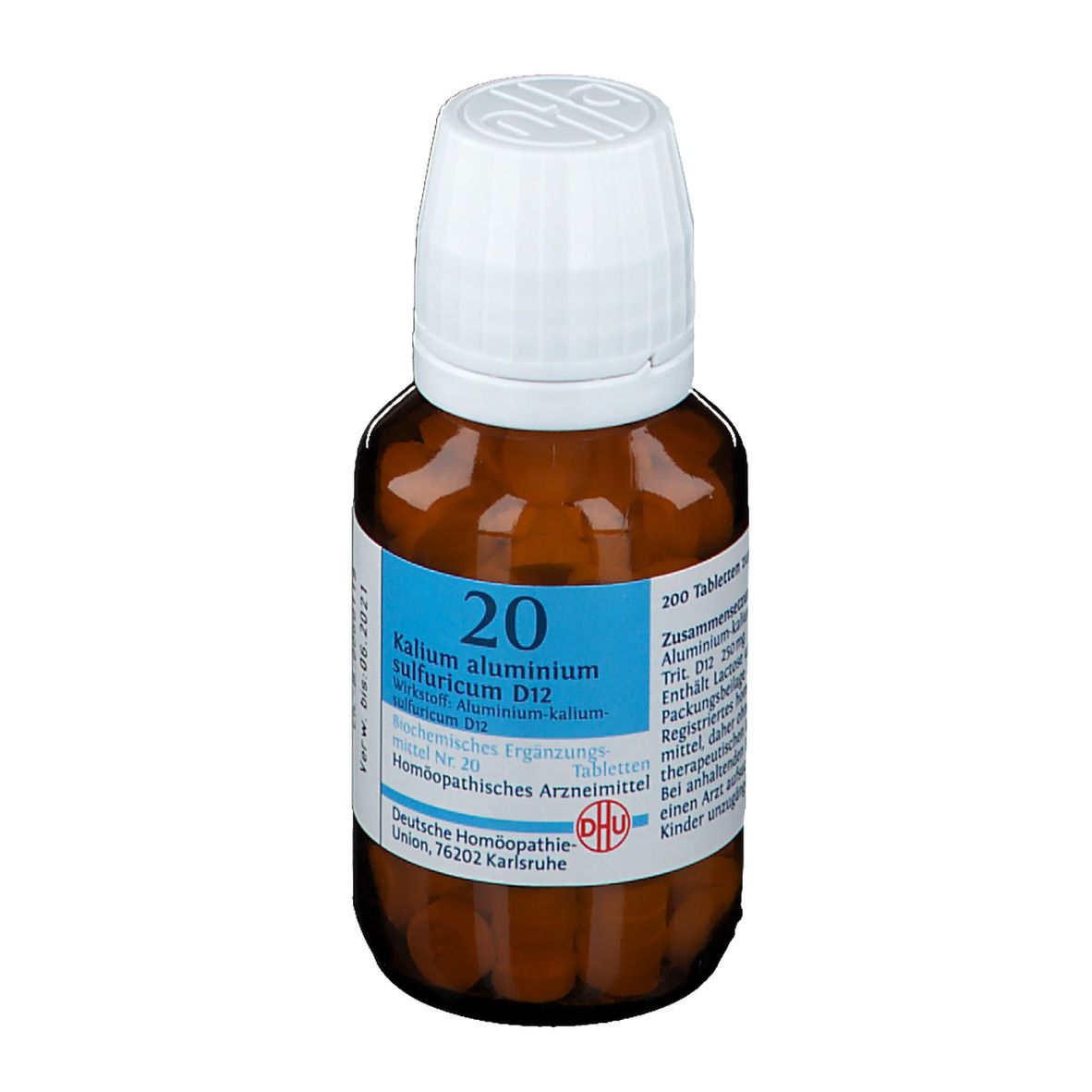 DHU Biochemie 20 Kalium aluminium sulfuricum D12