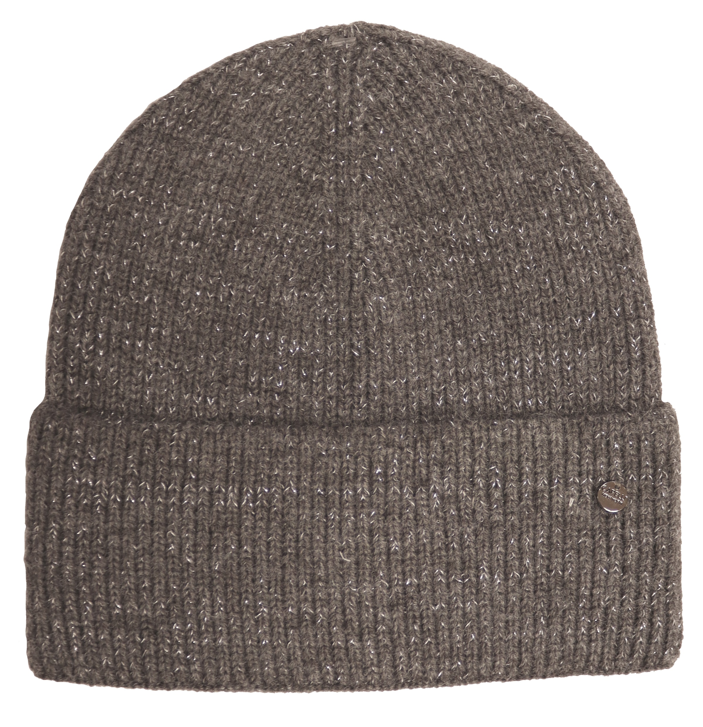 Capelli New York Beanie , Strickmütze mit dezent eingearbeiteten Glitzerfäden