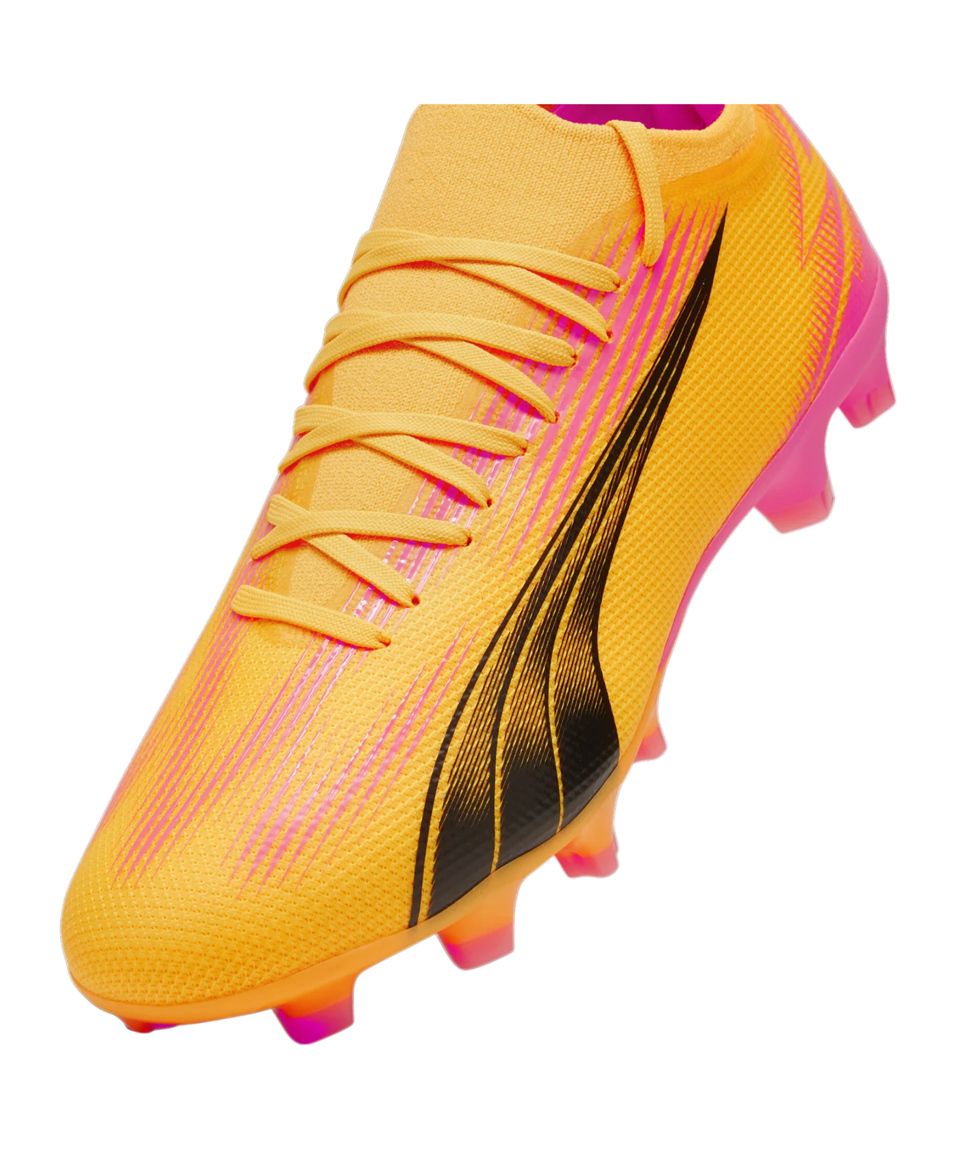 PUMA ULTRA Match FG/AG The Forever Faster Orange Schwarz F03