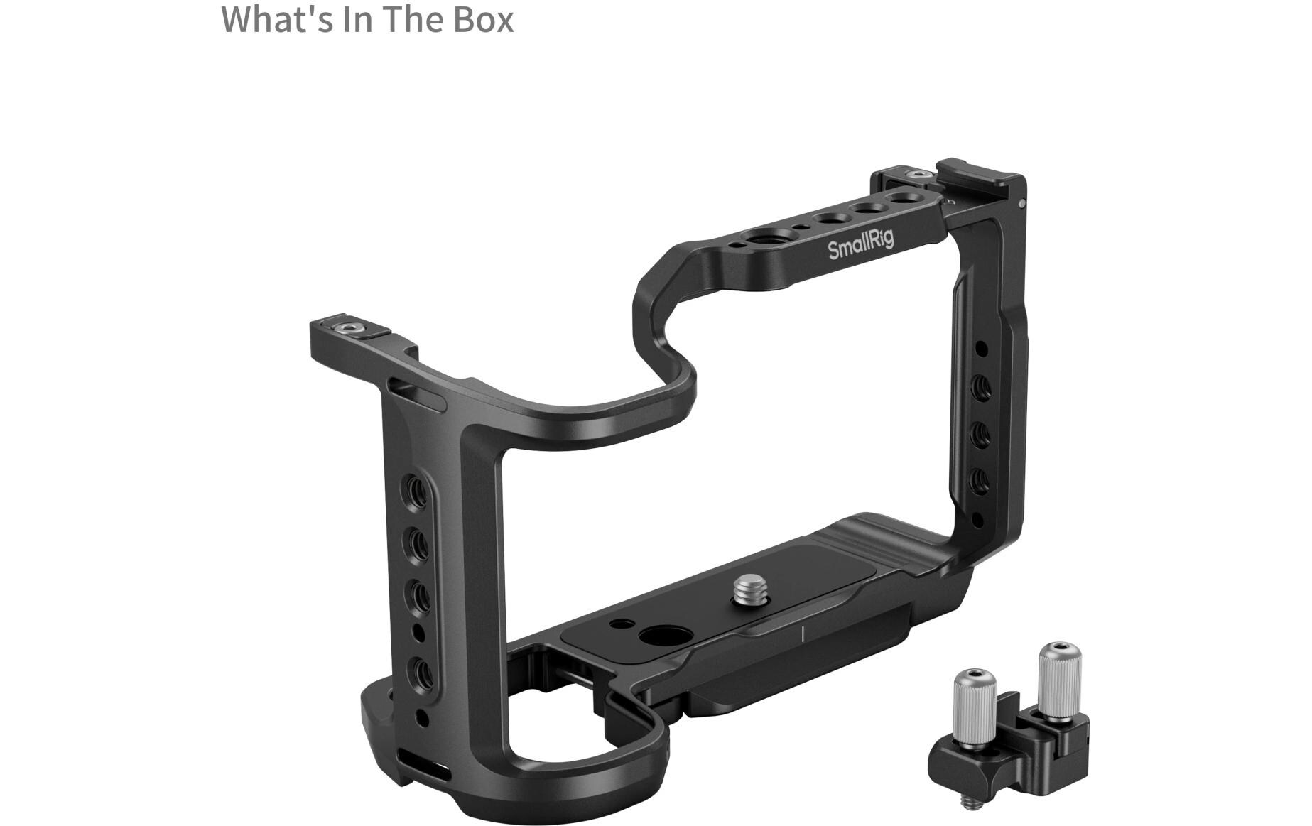 Cage Kit für Sony ZV-E10 IISchützt die Kamera und bietet Anschlussmöglichkeiten
