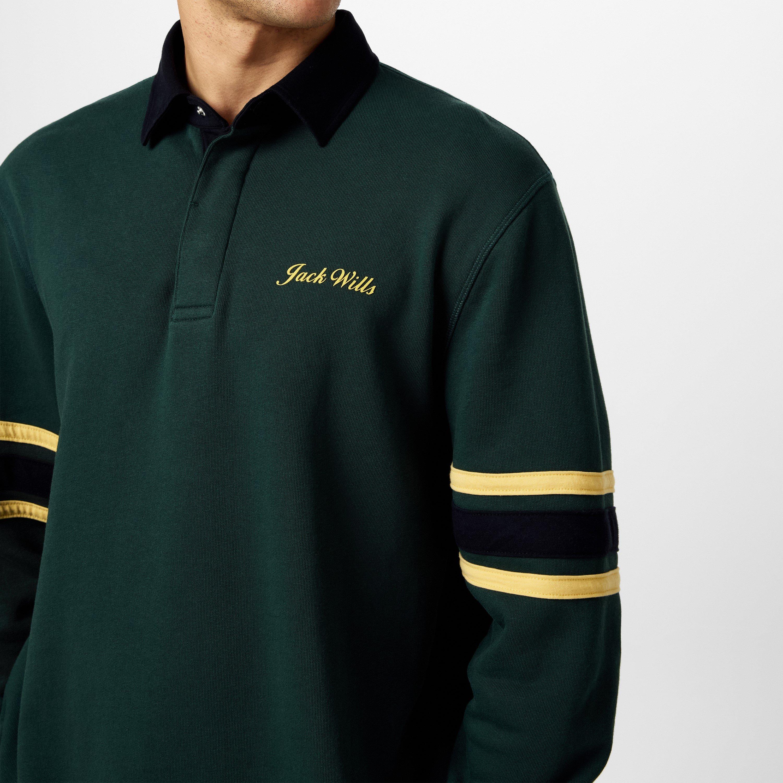 Jack Wills JW Stripe Rugby Sweatshirt