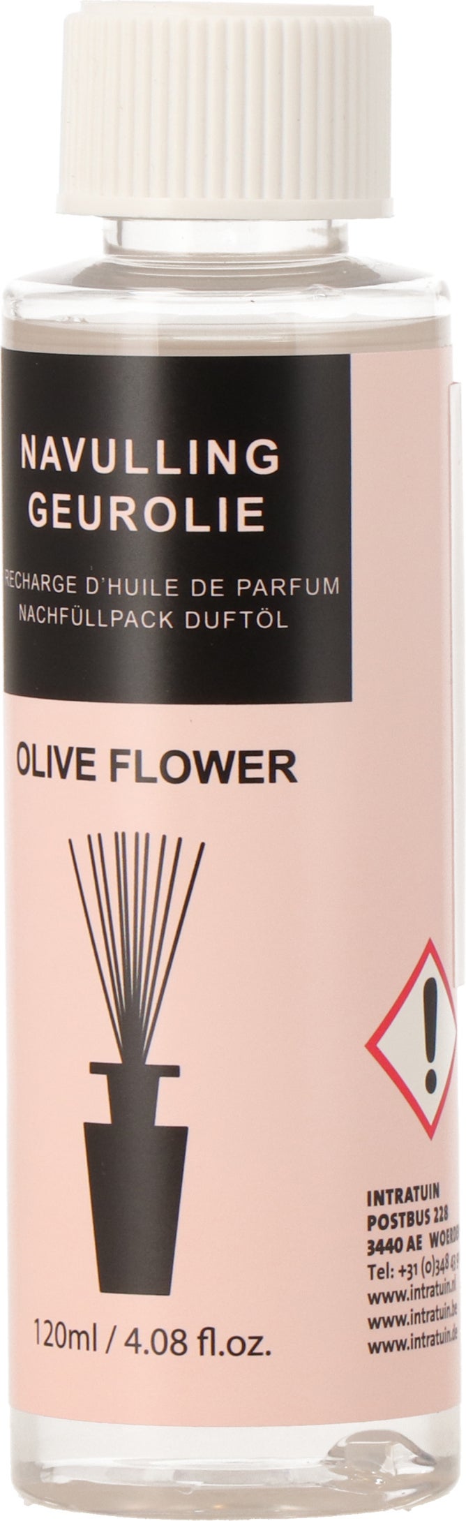 Intratuin navulling geurstokken Oliver Flower 120 ml