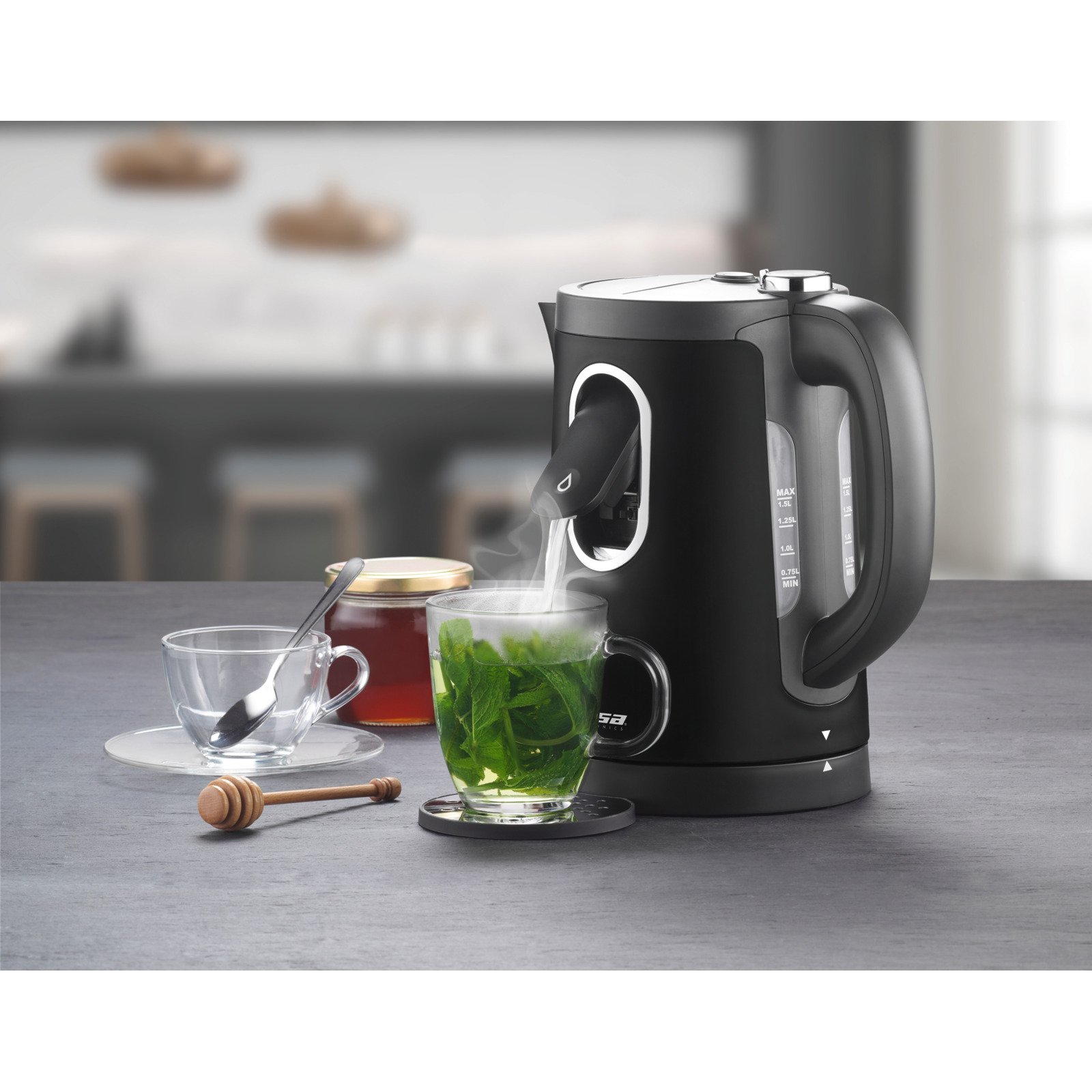 Trisa Wasserkocher 2in1 Perfect Cup 1.5L