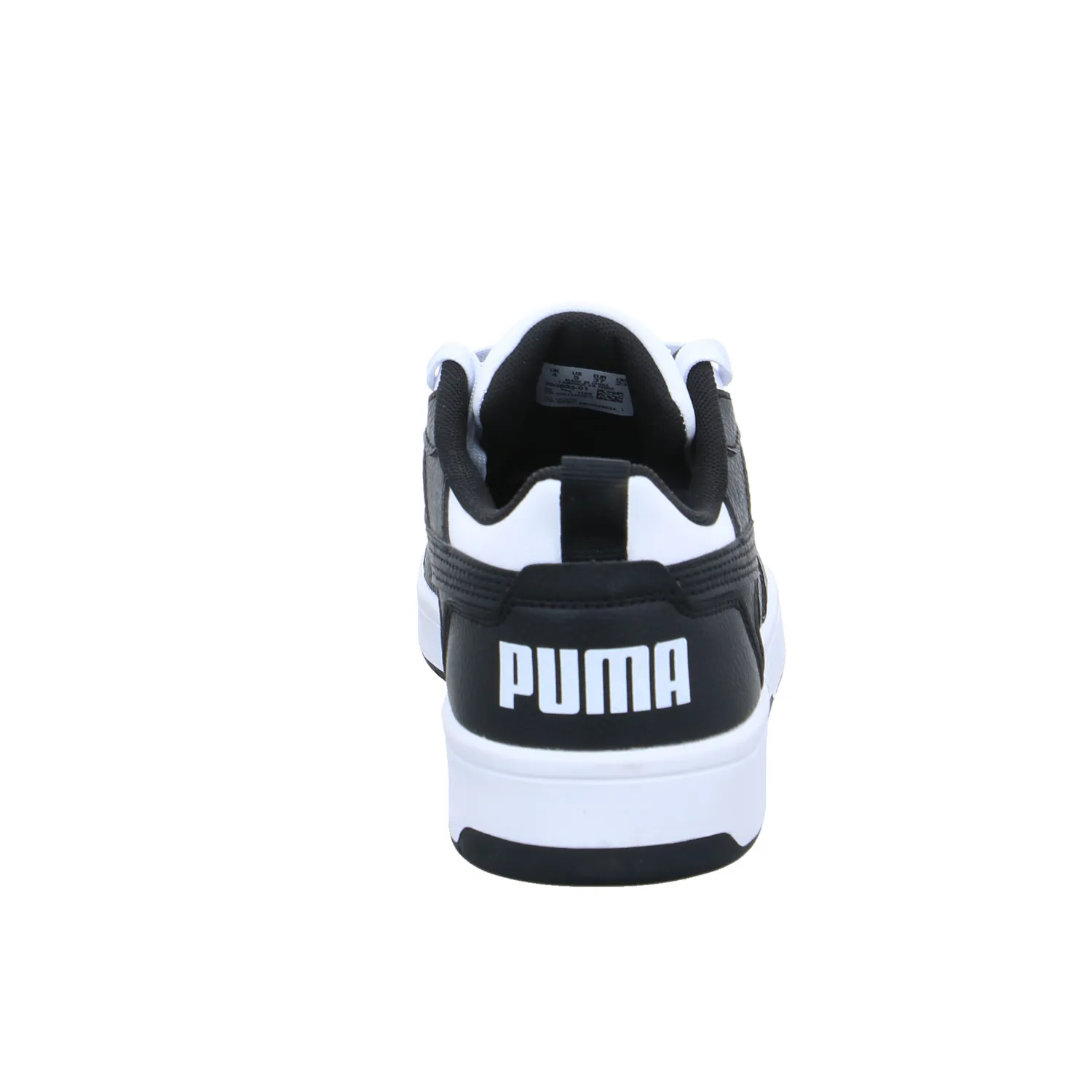PUMA Kinder Sportschuh Weiss Lederimitat