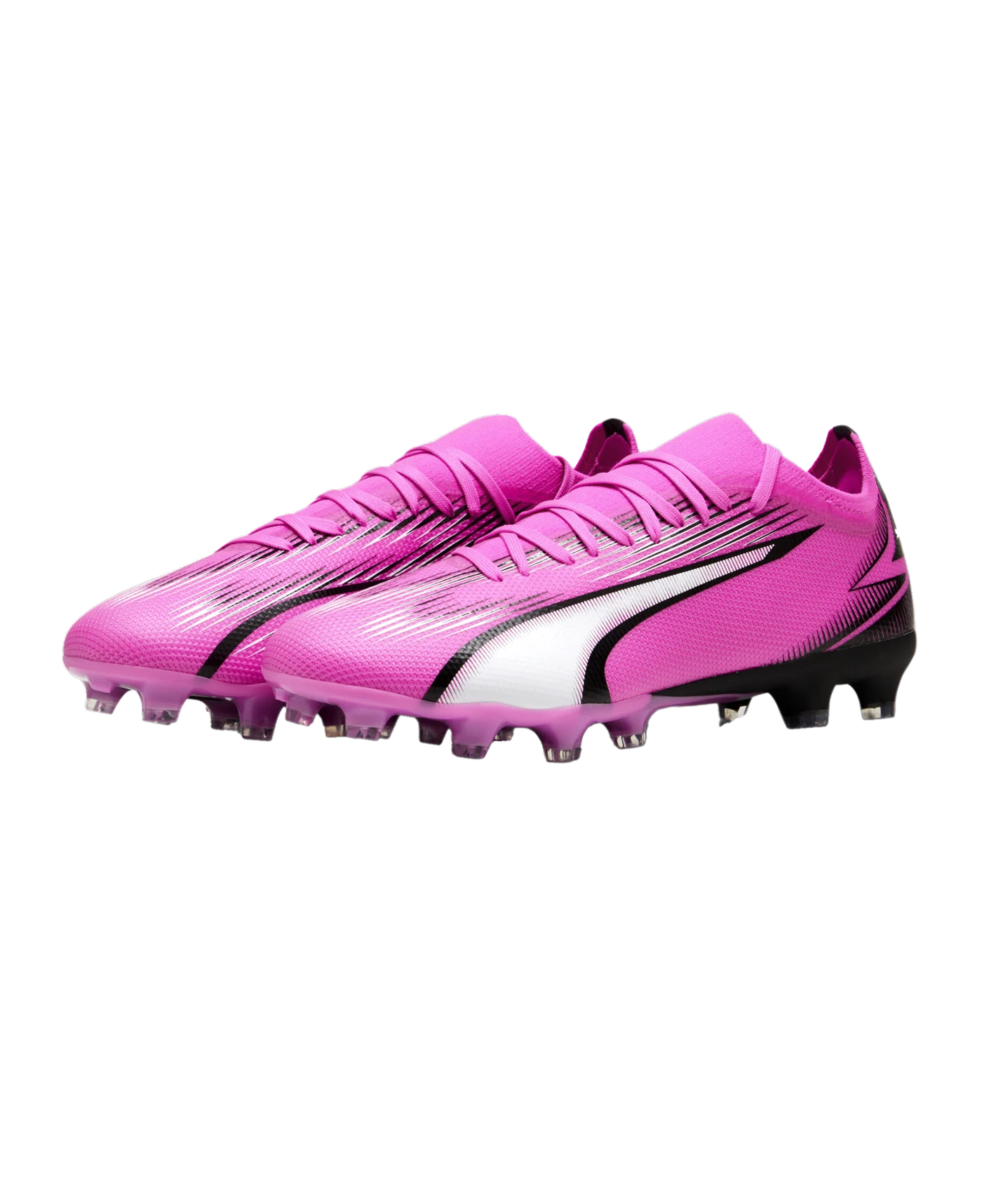 PUMA ULTRA Match FG/AG Phenomenal Pink Weiss Schwarz F01