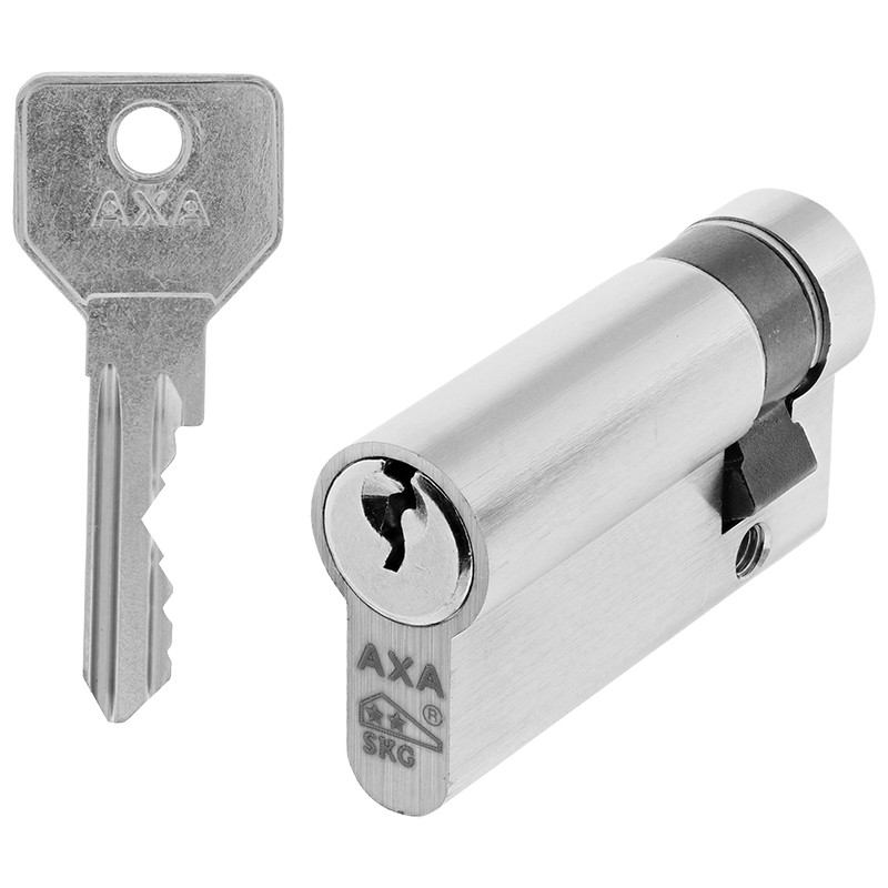AXA halve veiligheidscilinder SKG** 45-10mm*
