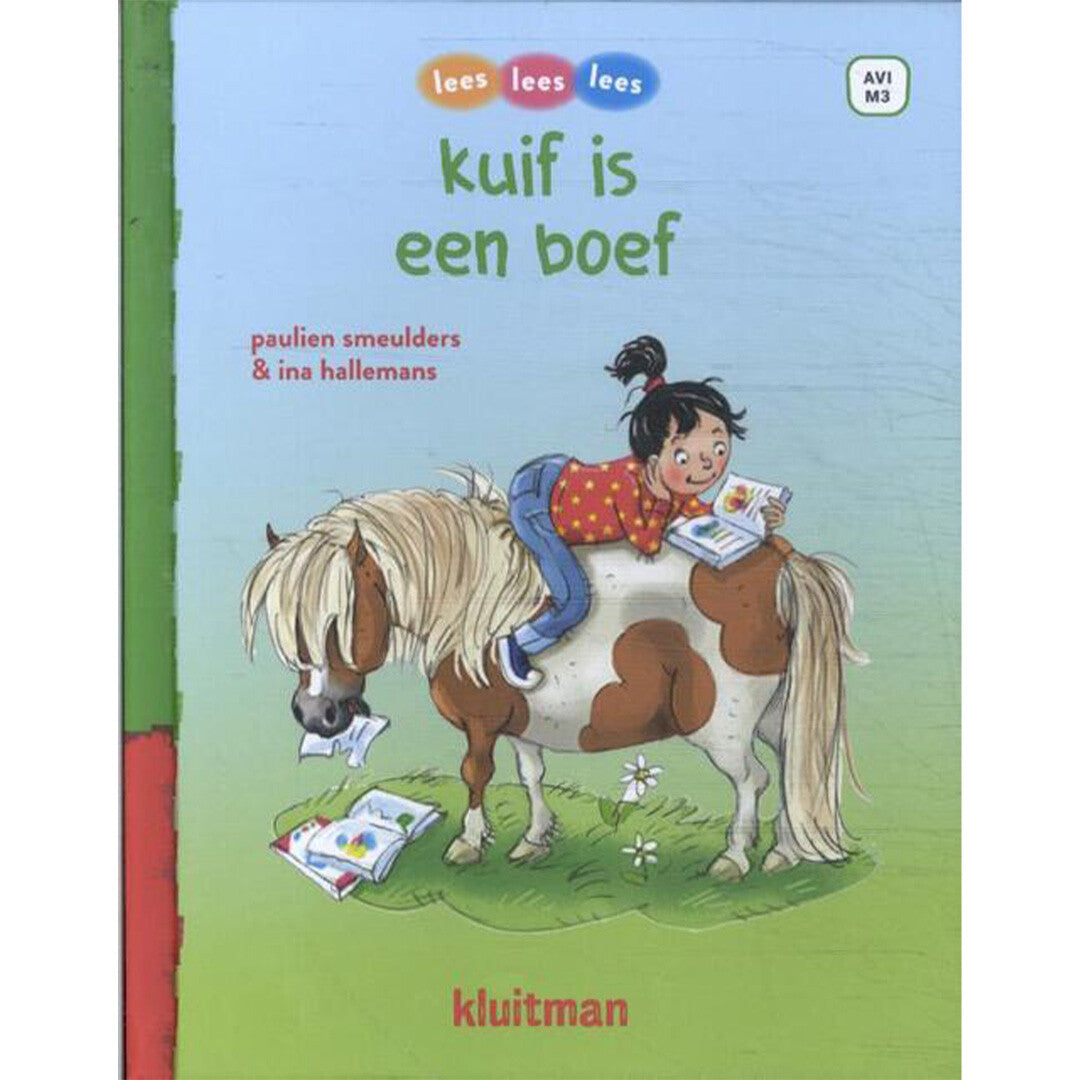 Uitgeverij kluitman kuif is een boef - avi m3
