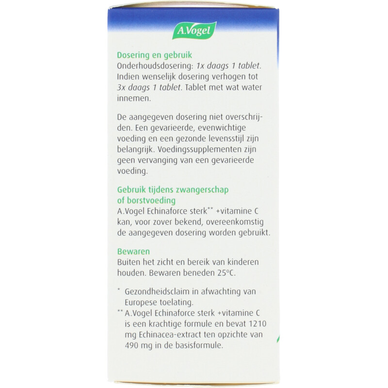 A.Vogel Echinaforce sterk** + vitamine C