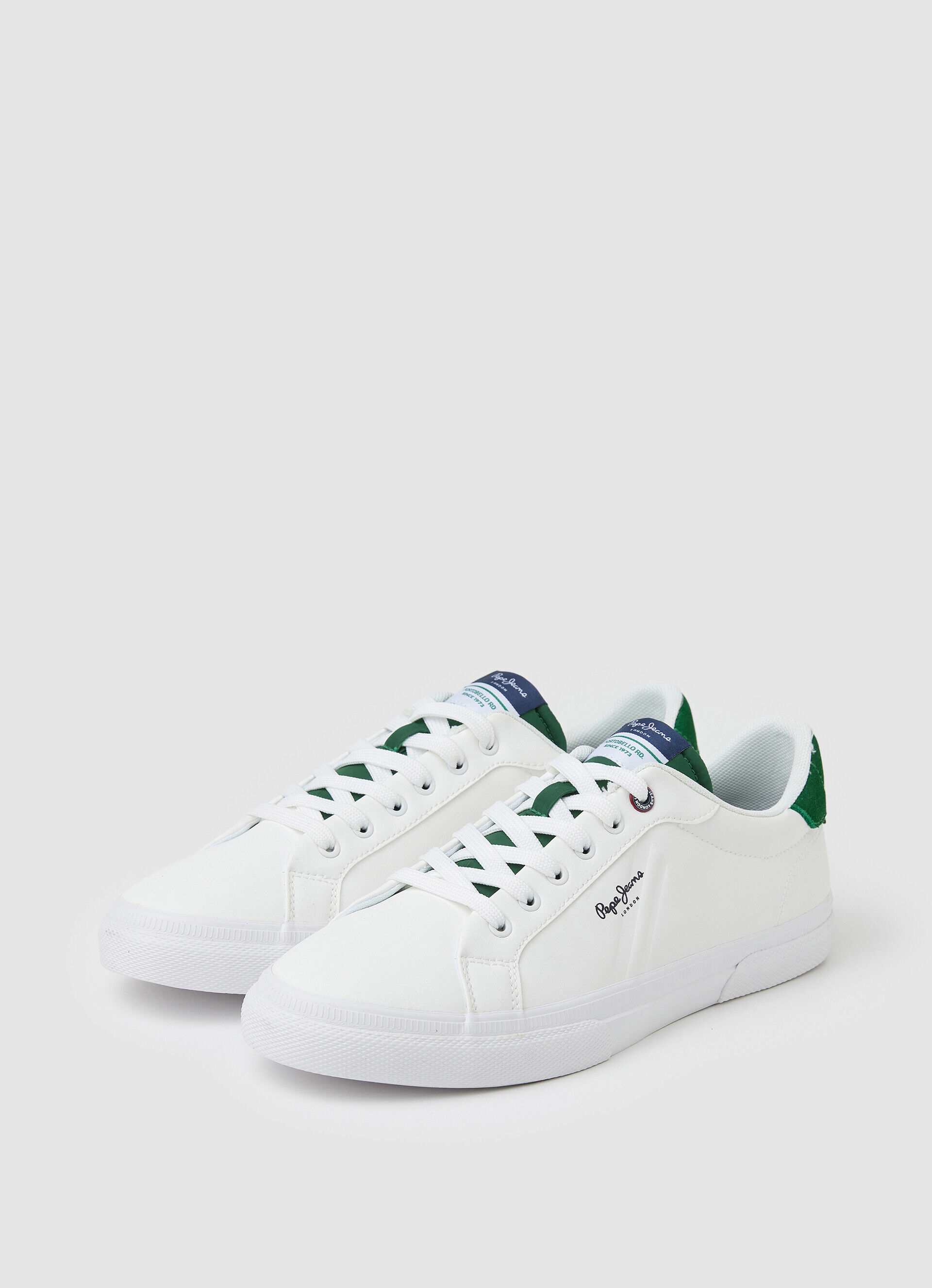 Sapatos vulcanizados Kenton Flag - verde hera