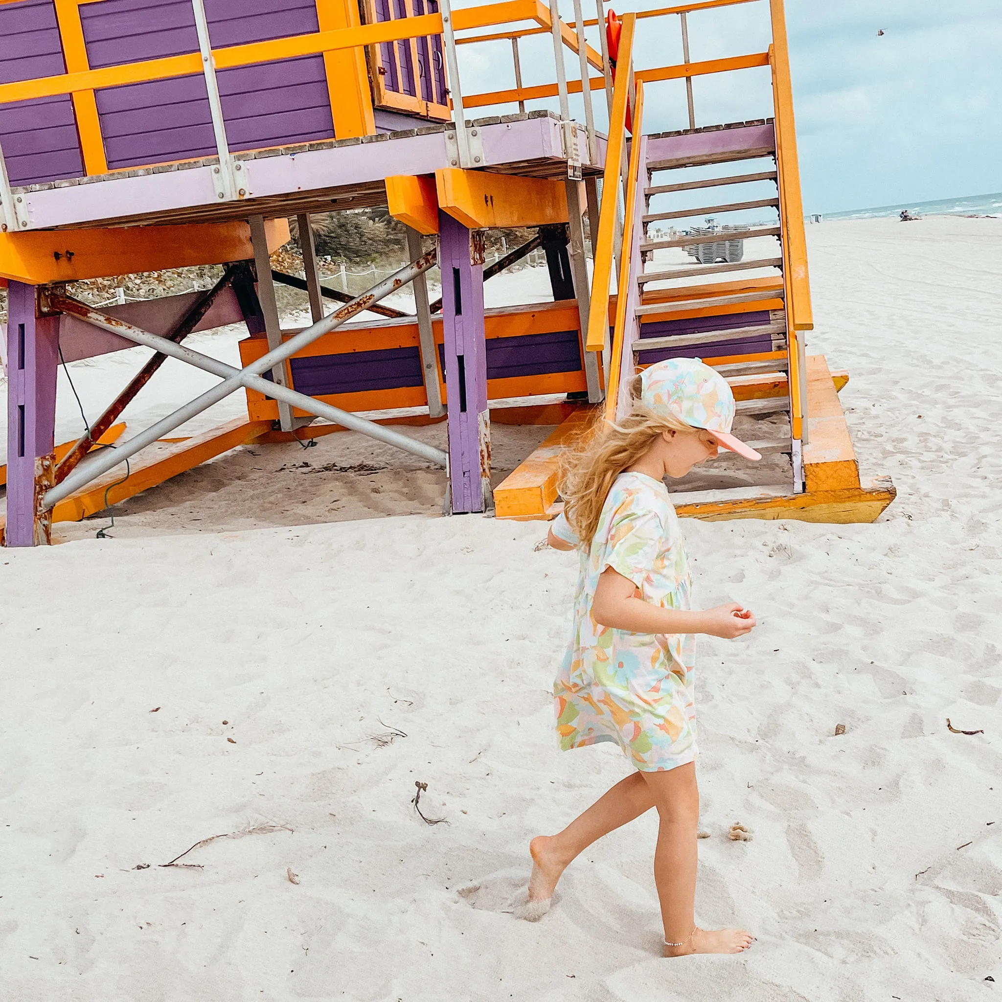Birdz Casquette Imprimé Bloom 2-5ans