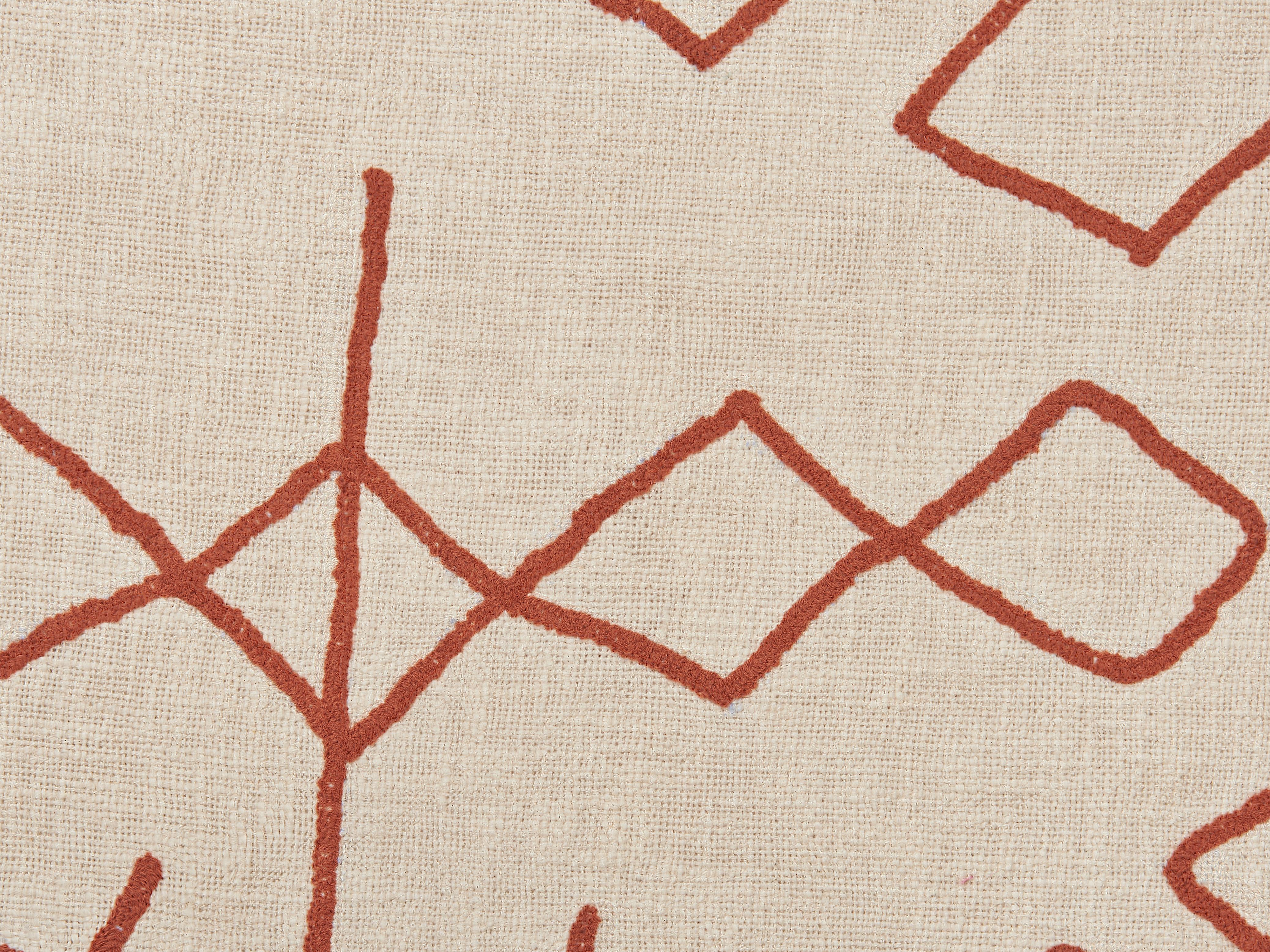 Plaid BHIWANI Katoen 130 x 180 cm Beige