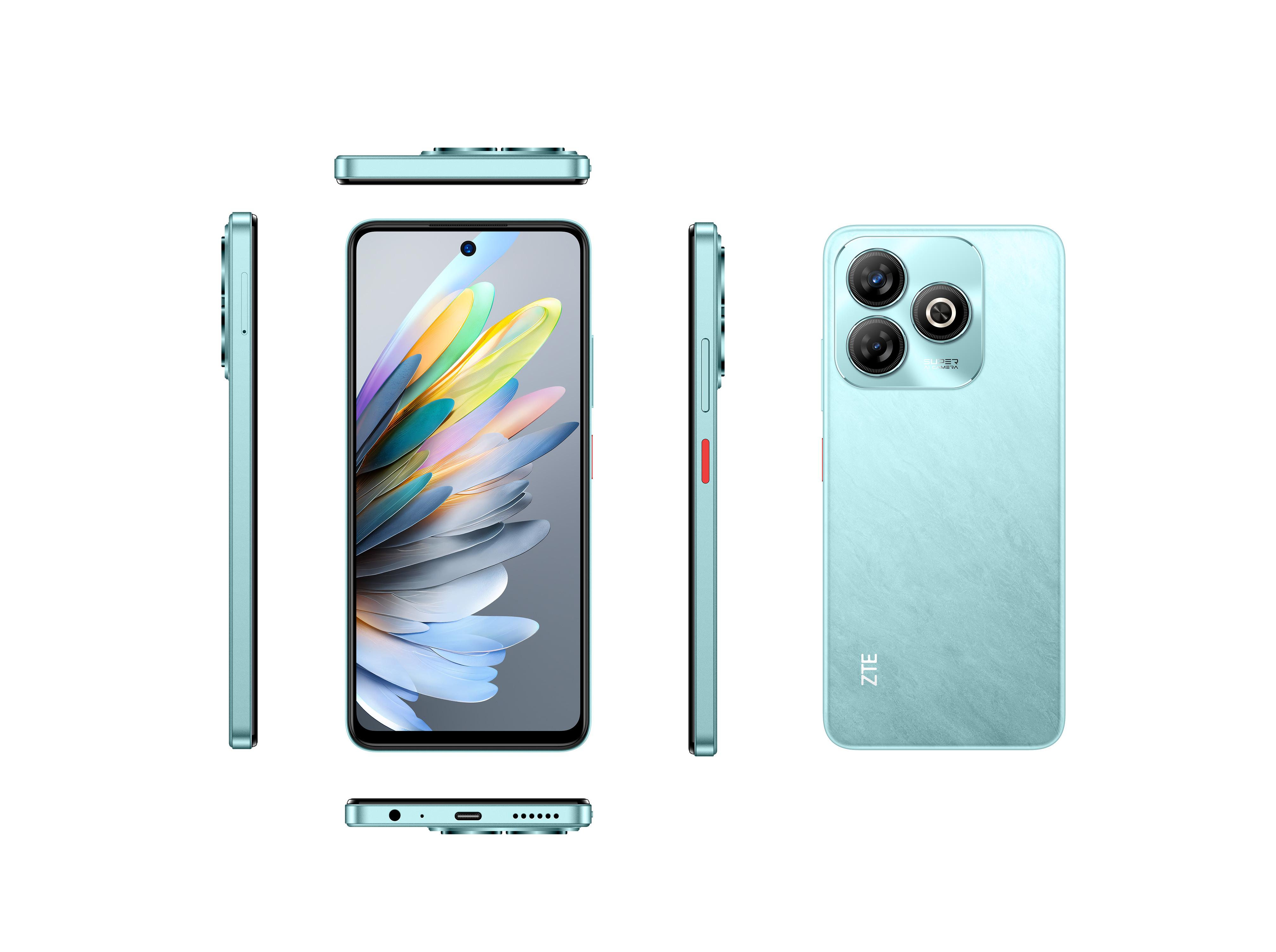 SMARTPHONE ZTE BLADE A75 VERDE 4GB 256GB