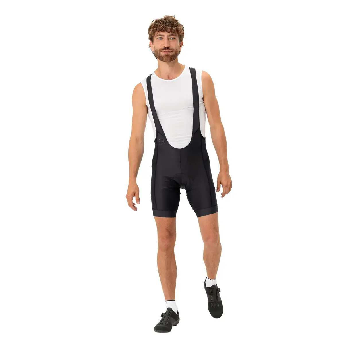 VAUDE Posta Fietsbroek Kort Zwart Heren