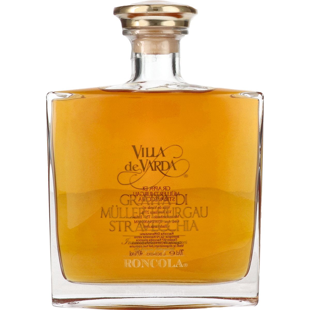 Villa De Varda Di Muller Thurgau Stravecchia Roncola 70 cl
