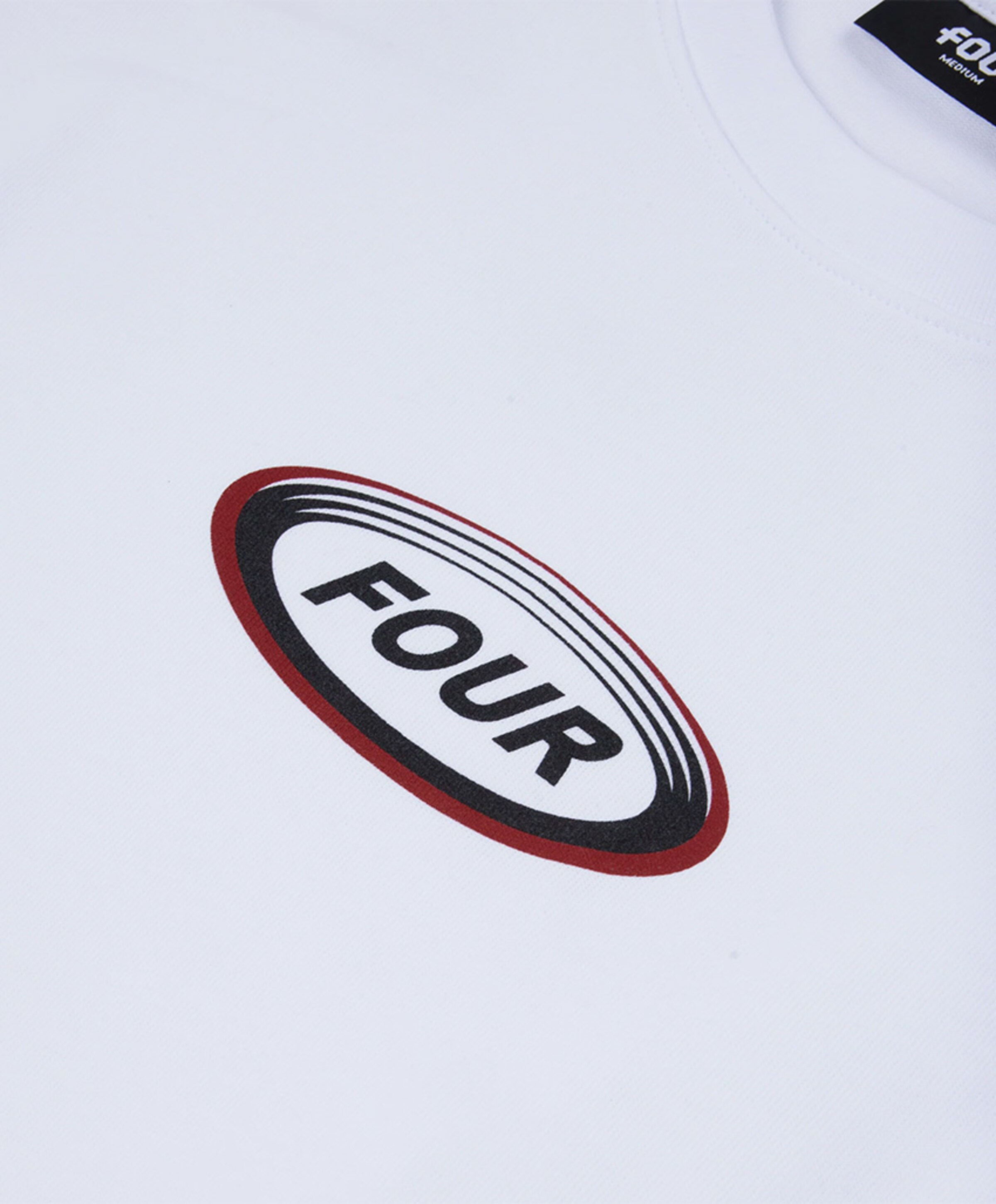 FOUR Heren longsleeve wit