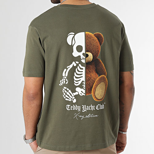 Tee Shirt Oversize Large X-Ray Edition Vert Kaki