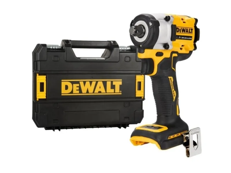 DeWALT DCF921NT-XJ, Momentnøgle, Sort, Gul, Aluminium, 1/2