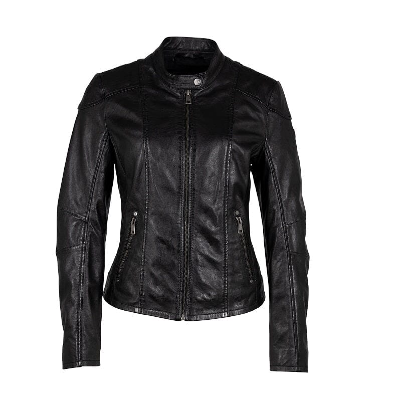 Gypsy zwarte leren jas Keili