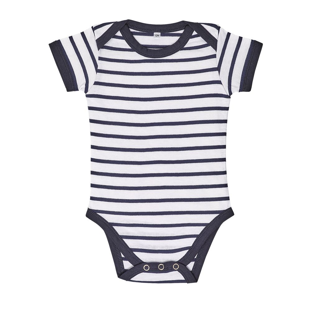 SOL'S 01401 - MILES BABY Body Bébé Rayé