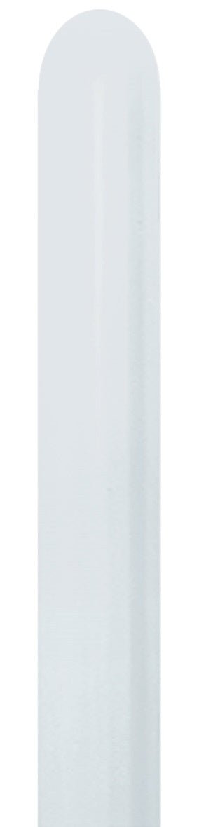 Modelleerballonnen White 7,6cm 152cm 50st