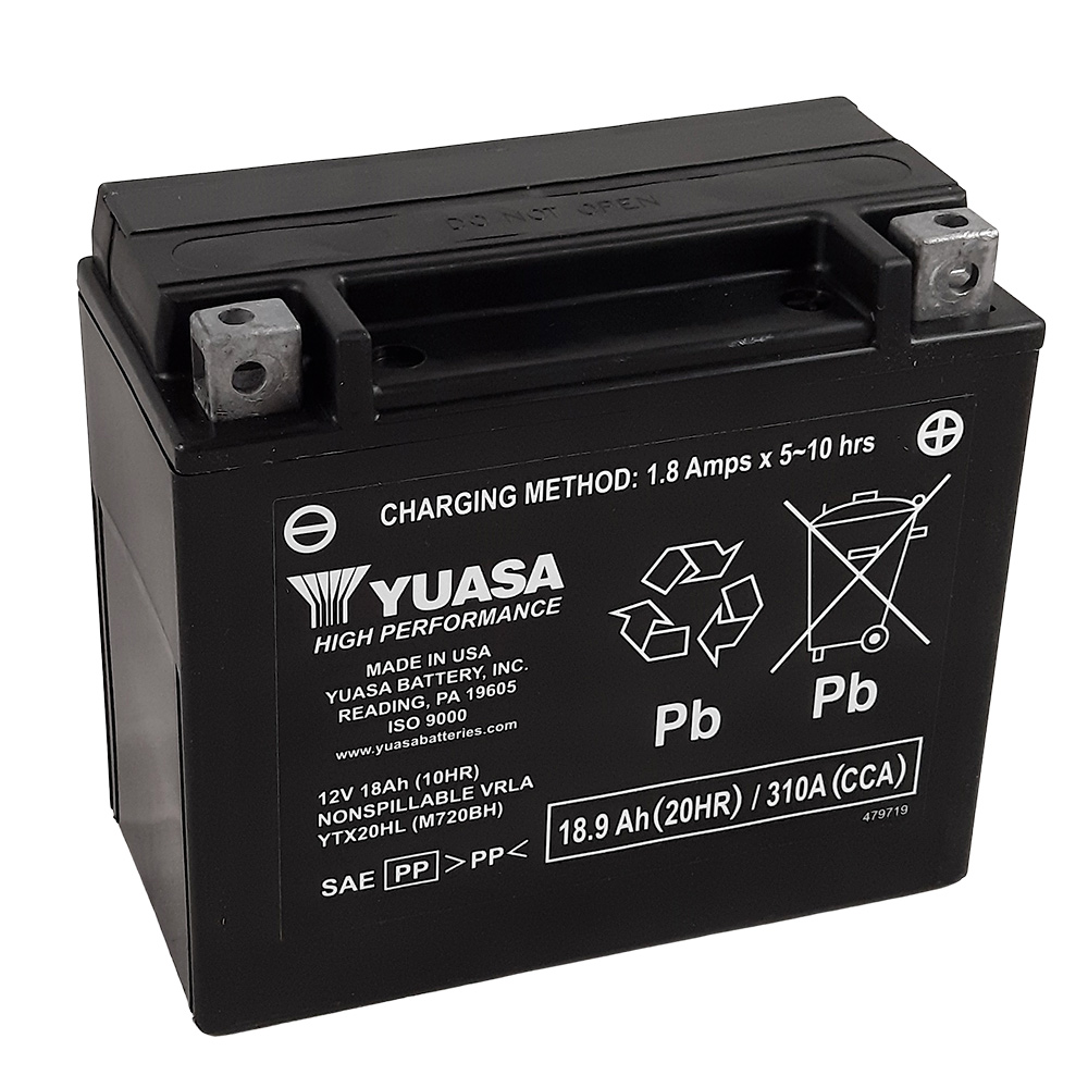 Yuasa - Batterie YTX20HL-BS SLA AGM