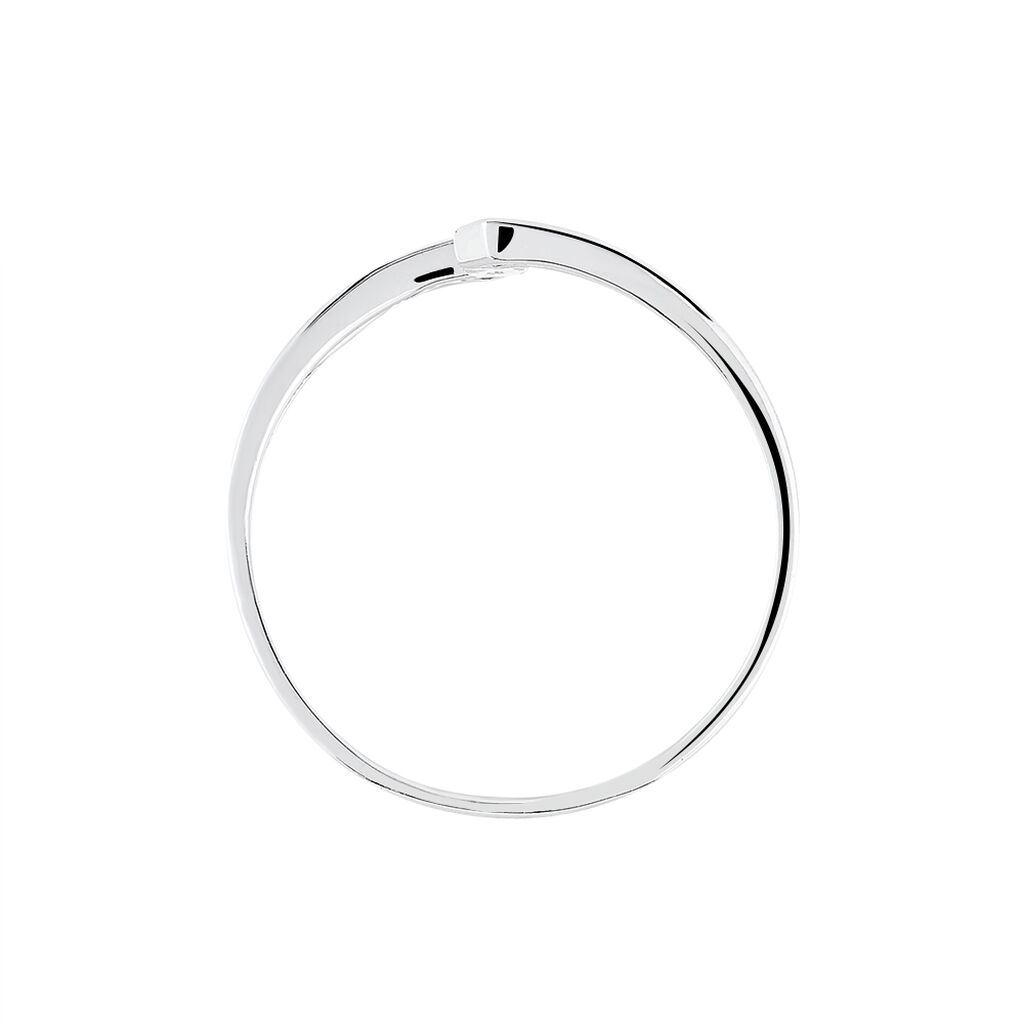 Bague Solitaire Ashley Or Blanc Diamant