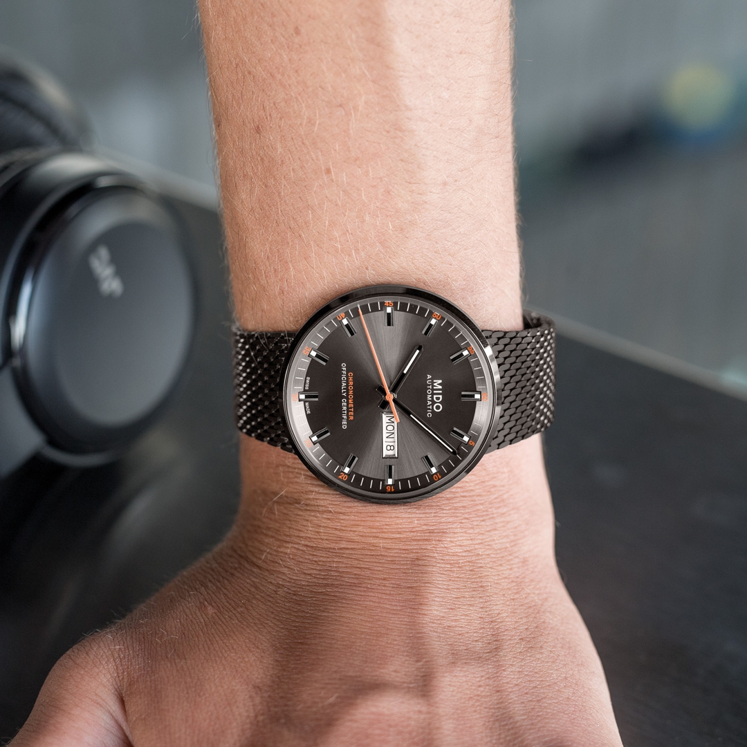 Mido Commander Icône Chronometer Si