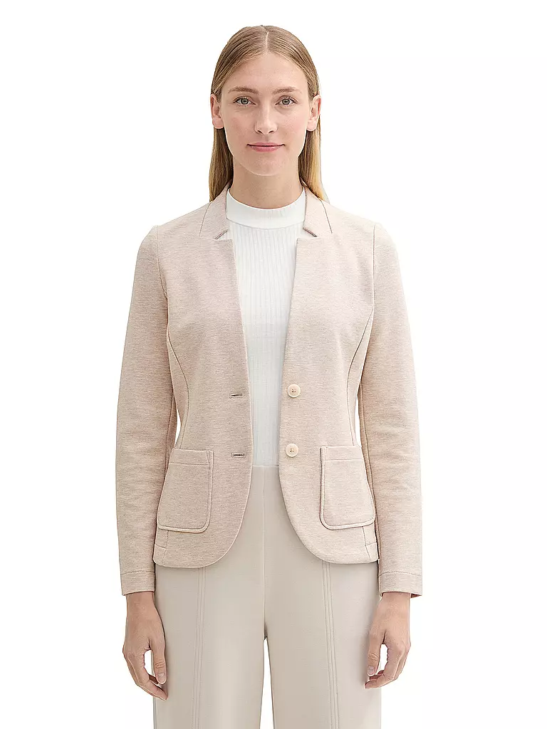 TOM TAILOR Jerseyblazer beige