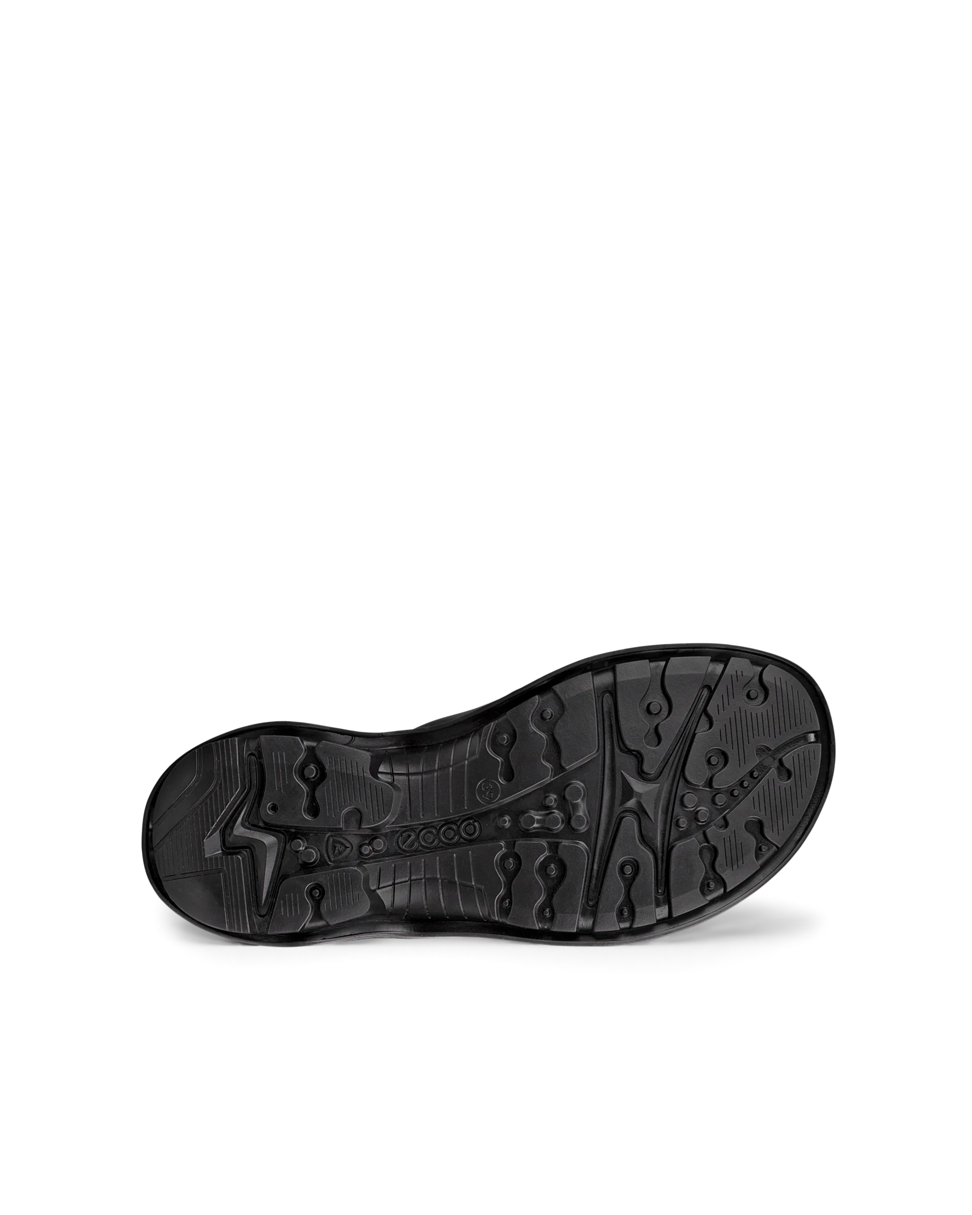 ECCO OFFROAD Damen Trekkingsandale aus Leder Schwarz