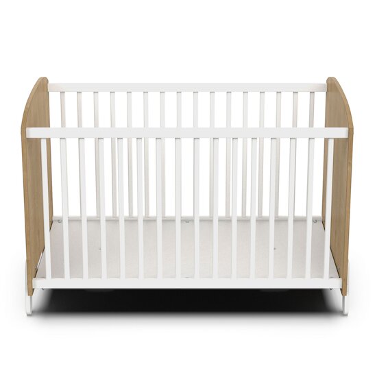 Naili Lit bébé   Chêne hamilton / blanc        60 x 120 cm   de               CBA Meubles