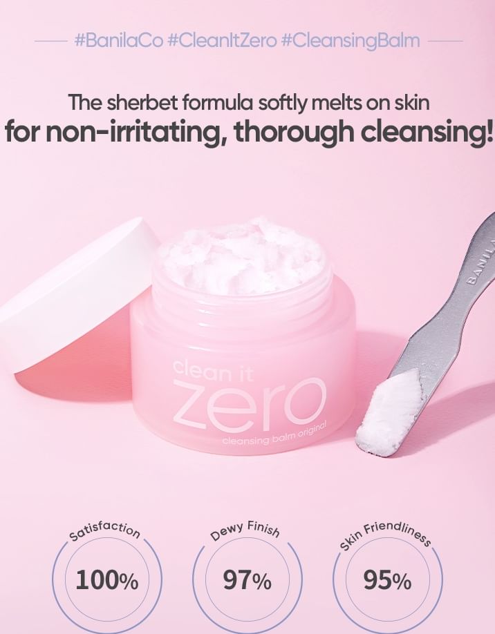 BANILA CO - Clean It Zero Reinigingsbalsem Proefformaat - 5 Soorten