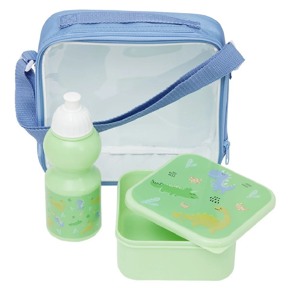 Set déjeuner Enfant lunchbox avec bouteille et sac de transport